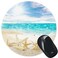 Knocent Mouse PadAnti Slip Rubber Round Mousepads Desktops Gaming Mouse Mat Customized Designed for Home and Office79 x 79inches Beautiful Beach