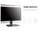FITUEYE Universal TV StandBase with Swivel Mount for up to 32inch TVS TT103202GB