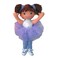 Anico Well Made Play Doll for Children Ballerina with Pigtails 18 Tall Lavender