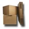 uBoxes Extra Large Pack of 5 23x23x16 Standard Corrugated Moving Box brown corrugated