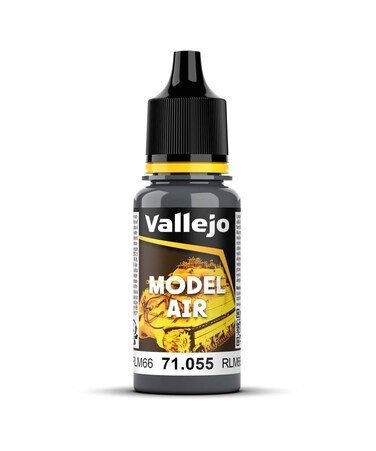 Vallejo 71055 Black Grey Paint 17ml