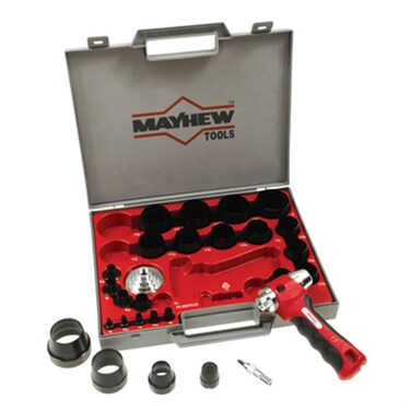 Mayhew Tools 66080 Hollow Punch 26Piece Set Black