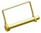 Innovative Components AL6X2250SQ22 Wire Lock Pin 38 diameter X 214 grip length  Square Wire Steel Zinc Yellow Pack of 10