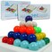 Lonpos 3 Dimensional 505 Brain Intelligence Game Gray