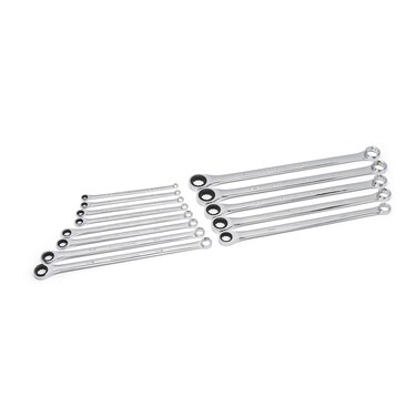 GEARWRENCH 13 Pc GearBox 12 Pt XL Double Box Ratcheting Wrench Set SAE  85999