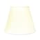Royal Designs Deep Empire Side Pleat Basic Lamp Shade Eggshell 9 x 18 x 14 BS72818EG