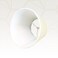 Royal Designs Deep Empire Side Pleat Basic Lamp Shade Eggshell 9 x 18 x 14 BS72818EG