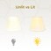 Royal Designs Deep Empire Side Pleat Basic Lamp Shade Eggshell 9 x 18 x 14 BS72818EG