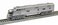 Kato USA Model Train Products EMD E5A 9910A CB and Q Silver Speed N Scale Train