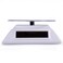 HDE Solar Powered Rotating Rotary Display Stand Turntable Collectible Show Case  White