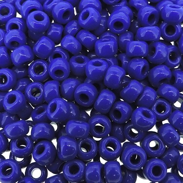 Miyuki Round Seed Beads Size 60 20g Opaque Cobalt