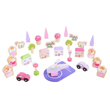 Bigjigs Rail Fairy Accessory Expansion Pack  32 Play Pieces