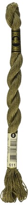 DMC 115 5611 Pearl Cotton Thread Drab Brown Size 5