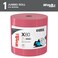 WypAll X80 Reusable Wipes 41055 Extended Use Cloths Jumbo Roll Red 475 SheetsRoll 1 RollCase