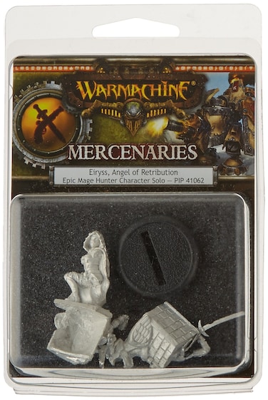 Privateer Press Mercenaries  Epic Eiryss Angel of Retribut Model Kit