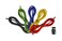 ARENA Racing Goggles Strap Kit for Swimming Goggles Includes 4 Straps Multicolor