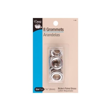 Grommets 38 8Pkg Nickel