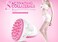 TOUCHBeauty Cellulite Massager Brush Mitt Soft Handheld Bath Shower Brush Relaxing Arm Leg Body Slimmer TB1796
