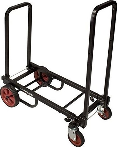 Ultimate Support JSKC80 JamStands Series Karma Cart Adjustable Professional Equipment Cart  Small Size