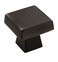 Amerock  Cabinet Knob  Oil Rubbed Bronze  112 inch 38 mm Length  Blackrock  1 Pack  Drawer Knob  Cabinet Hardware