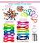 Choose Friendship My Lanyard Maker Jewelry Making Kit Plastic Lace Lanyards and Bracelets for Kids TravelReady Craft Kits 154 Pieces Ages 8 9 10 11 12 and Up
