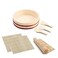 JapanBargain Sushi Making Kit Wooden Rice Mixing Bowl Tub Japanese Hangiri Bamboo Sushi Rolling Mat Roller Rice Paddle Scoop Set