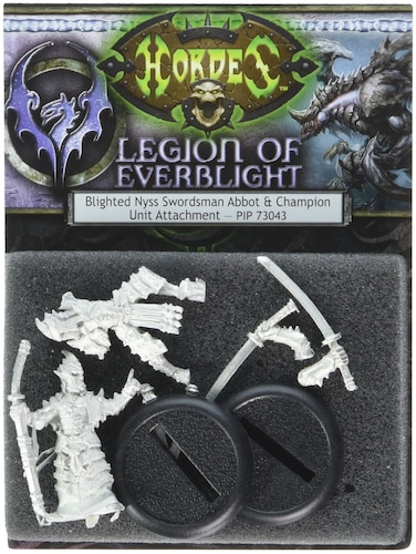 Privateer Press  Hordes  Legion Blighted Swordsmen Abbot Model Kit