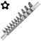 Anytime Tools 11 pc 5Point Star Torx Tamper Proof Security Bit Socket Set