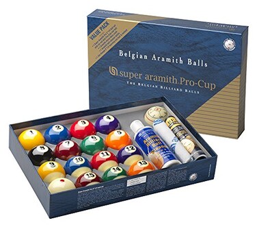 Super Pro Aramith Pool Balls  VALUE PACK