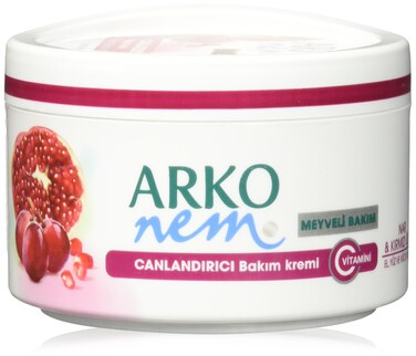 Arko Nem Pomegranate and Red Grape Face Hand and Body Cream 300 Gram
