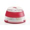 Prepworks by Progressive Collapsible Cupcake and Cake Carrier 24 Cupcakes 2 Layer Easy to Transport of Muffins Cookies or Dessert to Parties  Red