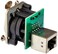 Neutrik NE8FDP etherCON RJ45 Feedthrough Chassis Connector  black