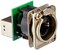 Neutrik NE8FDP etherCON RJ45 Feedthrough Chassis Connector  black