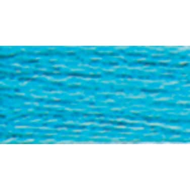 DMC 1173845 Mouline Stranded Cotton Six Strand Embroidery Floss Thread Medium Bright Turquoise 87Yard