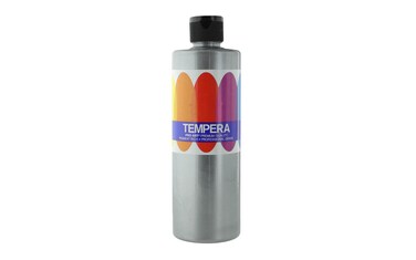 PRO ART Liquid Tempera Paint 16 fl oz 473 ml Metallic Silver