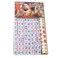 Ziyier G  E Mini 144 Mahjong Tile Set Travel Board Game Chinese Traditional Mahjong Games Portable Size and LightWeight
