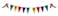 In the Breeze 4873 Happy Hour Pennant String 86 W x 12 H