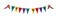In the Breeze 4873 Happy Hour Pennant String 86 W x 12 H