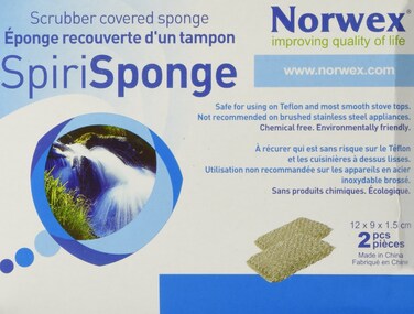 Norwex Spirisponge Scrubber Sponge 2 per pack