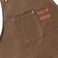 AFUN Chef Aprons for Men Women with Large Pockets Cotton Canvas Cross Back Heavy Duty Adjustable Work Apron Size M to XXL Brown