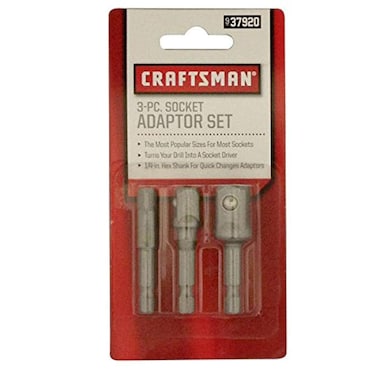 Craftsman 937920 Socket Adaptor Set 3 Piece