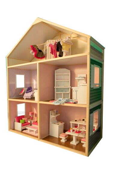 Wicked Cool Toys My Girls Dollhouse for 18 Dolls  Country French Style