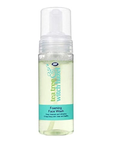Boots Tea Tree and Witch Hazel Foaming Face Wash 150ml  Helps Keep Skin Clear and Healthy