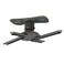 Kanto P101 Universal Projector Ceiling Mount  Solid Steel Construction  Easy to Install  Black