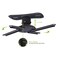 Kanto P101 Universal Projector Ceiling Mount  Solid Steel Construction  Easy to Install  Black