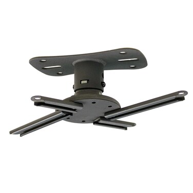 Kanto P101 Universal Projector Ceiling Mount  Solid Steel Construction  Easy to Install  Black
