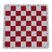WE Games The Original 100 Silicone Tournament Chess Mat  20 Inch Board Red