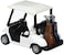 KiNSFUN Golf Cart 4 Die Cast Metal Model Pullback Action Toy