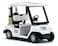 KiNSFUN Golf Cart 4 Die Cast Metal Model Pullback Action Toy