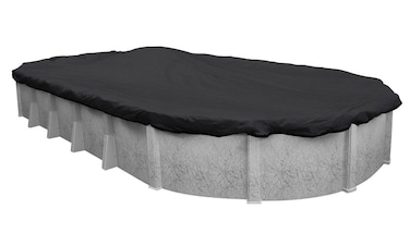 Robelle 381833 Mesh Winter Pool Cover for Oval Above Ground Swimming Pools 18 x 33ft Oval Pool